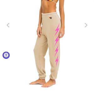 NWT Aviator Nation Sweatpants size M